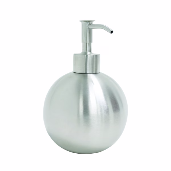 Dispenser Bola de Sabão Escovado 500ml  Inox Mais Vendido