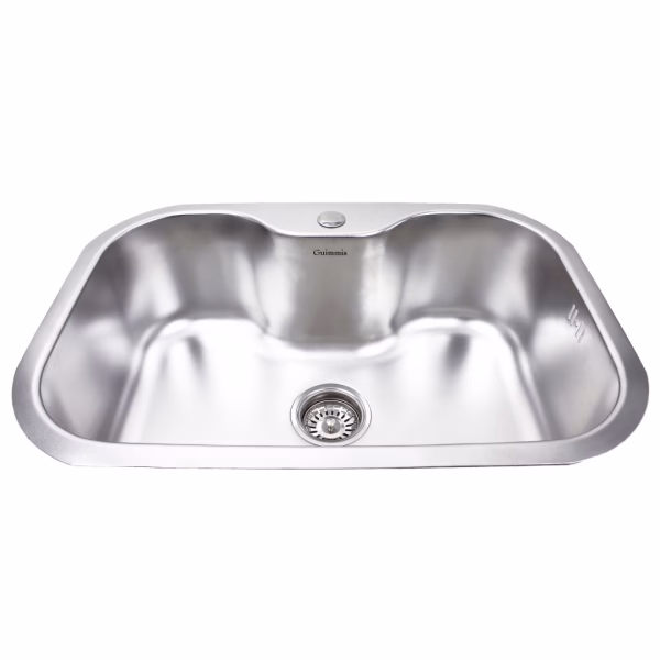 Cuba Inox Pia Cozinha Gourmet Embutir Platina 9122