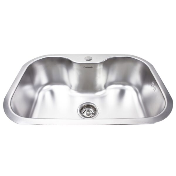 Cuba Inox Pia Cozinha Gourmet Embutir Platina 9122