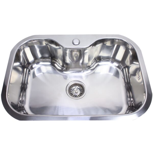 Cuba Inox Pia Cozinha Gourmet Embutir - 9122 - Polido