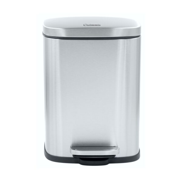 Lixeira Pedal Top Clean Inox 6 Litros com Balde Interno