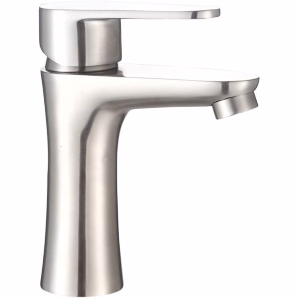Torneira Madri em Aço Inox Escovado - Lavatório guimmis.casa