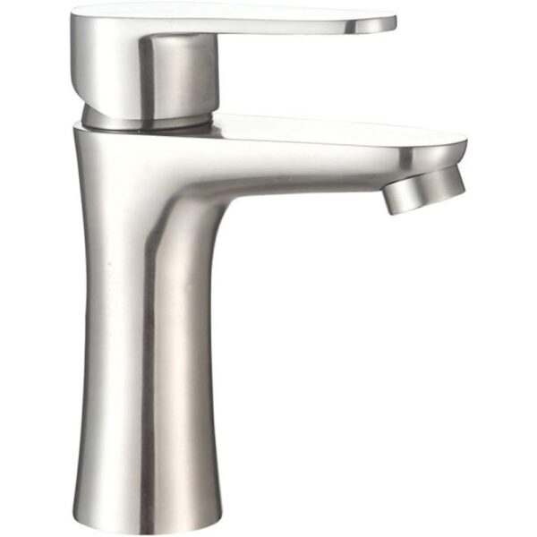Torneira Madri em Aço Inox Escovado - Lavatório guimmis.casa