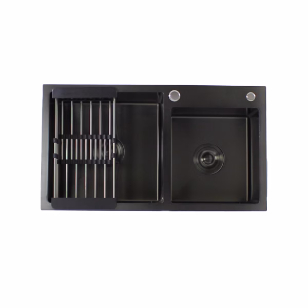 Cuba Cozinha Gourmet em Aço 304 Nano Black Guimmis 7542T