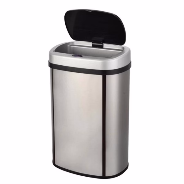 Lixeira Automatica Inox Top Clean 50 Litros Guimmis.casa