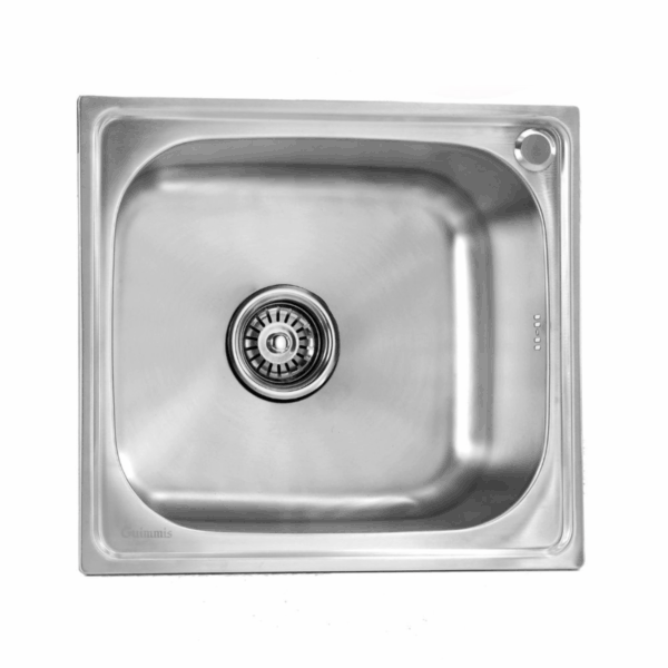 Cuba Inox Escovado Cozinha de Sobrepor 4642 c/f c/ext