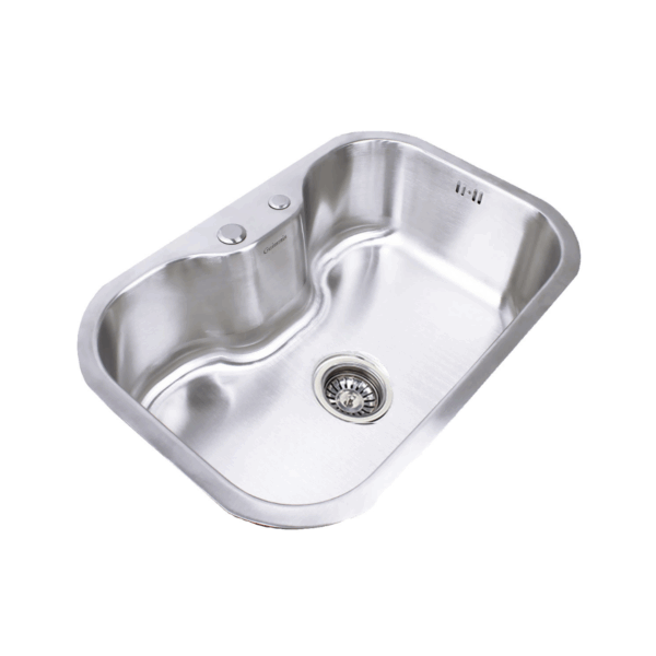 Cuba Inox Pia Cozinha Gourmet Embutir - 9122 - Escovado